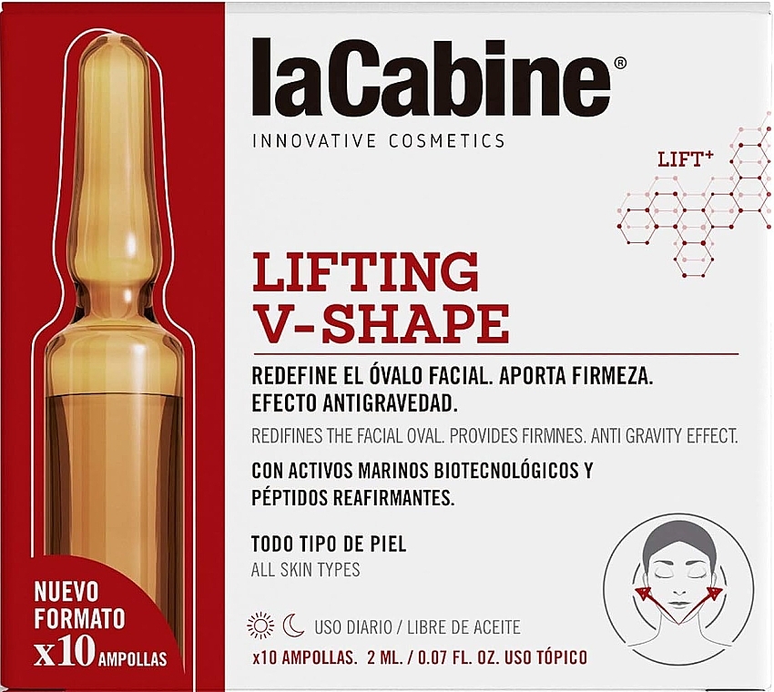 Gesichtsampullen - La Cabine Lifting V-Shape Ampoules — Bild N1