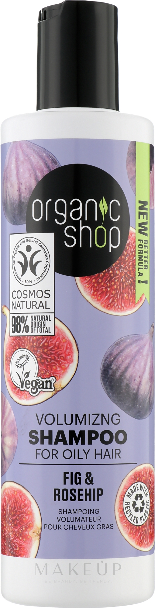 Haarshampoo mit Feigen und Wildrose - Organic Shop Shampoo — Bild 280 ml