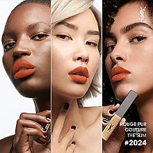 Matter Lippenstift - Yves Saint Laurent Rouge Pur Couture The Slim Lipstick — Foto N6