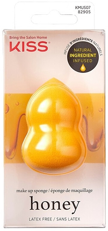 Make-up-Schwamm - Kiss Honey Infused Make-up Sponge — Bild N1