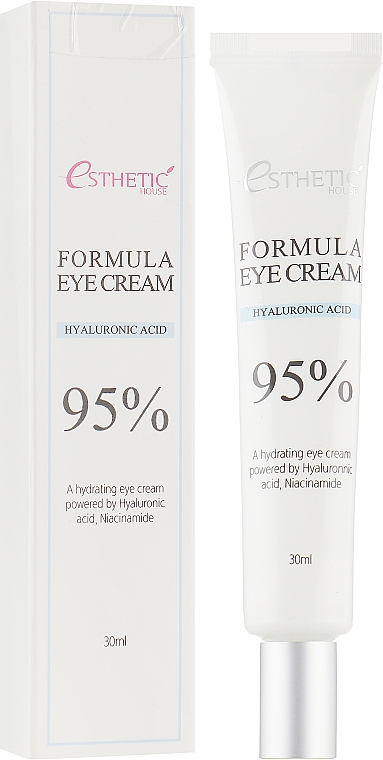 Feuchtigkeitsspendende Augencreme mit Hyaluronsäure und Niacinamid - Esthetic House Formula Eye Cream Hyaluronic Acid 95% — Bild N1