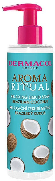 Entspannende Flüssigseife mit brasilianischer Kokosnuss - Dermacol Aroma Ritual Brazilian Coconut Relaxing Liquid Soap — Bild N1