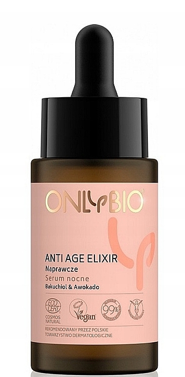 Anti-Aging-Gesichtsserum für die Nacht - Only Bio Anti Age Elixir — Bild N1