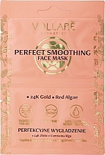 Düfte, Parfümerie und Kosmetik Straffende Gesichtsmaske mit Gold und Algen - Vollare Perfect Smoothing Express Firming Wrinkles Fille