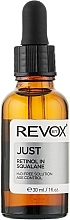 Serum für Gesicht und Hals mit Retinol - Revox Just Retinol In Squalane — Bild N1