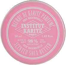 Sheabutter mit Rosenduft 98% - Institut Karite Rose Mademoiselle Scented Shea Butter — Bild N4