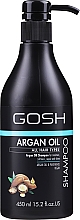 Shampoo mit Arganöl für trockenes und strapaziertes Haar - Gosh Argan Oil Shampoo — Bild N3