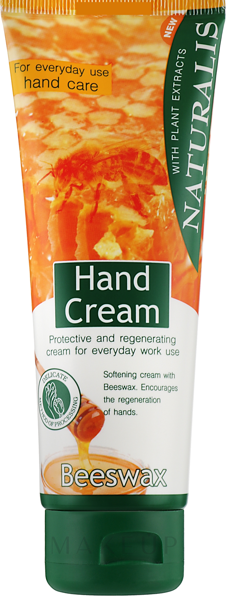 Schützende und regenerierende Handcreme mit Bienenwachs - Naturalis Beeswax Protective Hand Cream — Bild 125 ml