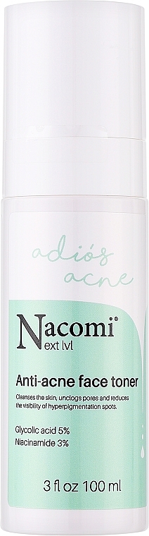 Gesichtstonikum gegen Akne - Nacomi Next Level Anti-acne Face Toner — Bild N1