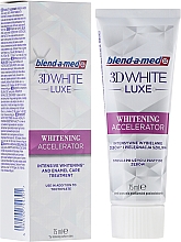 Düfte, Parfümerie und Kosmetik Aufhellende Zahnpasta 3D White Luxe Whitening Accelerator - Blend-a-med 3D White Luxe Whitening Accelerator