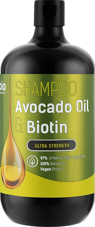 Haarshampoo Avocado Oil & Biotin - Bio Naturell Shampoo — Bild N2