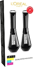 Düfte, Parfümerie und Kosmetik Set - L'Oreal Paris Unlimited Mascara Duo (mascara/2x7.4ml)