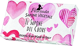 Naturseife rotes Herz - Florinda Vegetal Soap — Bild N1