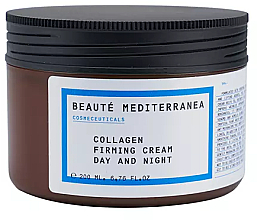 Düfte, Parfümerie und Kosmetik Straffende Gesichtscreme für Tag und Nacht mit Kollagen - Beaute Mediterranea Collagen Firming Cream Day & Night