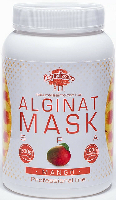 Alginat-Gesichtsmaske mit Mango - Naturalissimoo Mango Alginat Mask — Bild N1