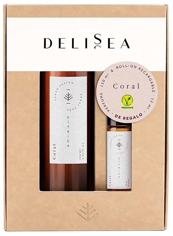 Delisea Coral - Duftset (Eau de Parfum 150ml + Eau de Parfum 12ml)  — Bild N1