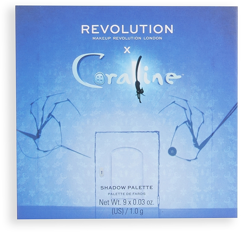 Lidschattenpalette - Makeup Revolution X Coraline The Secret Door Eyeshadow Palette  — Bild N4