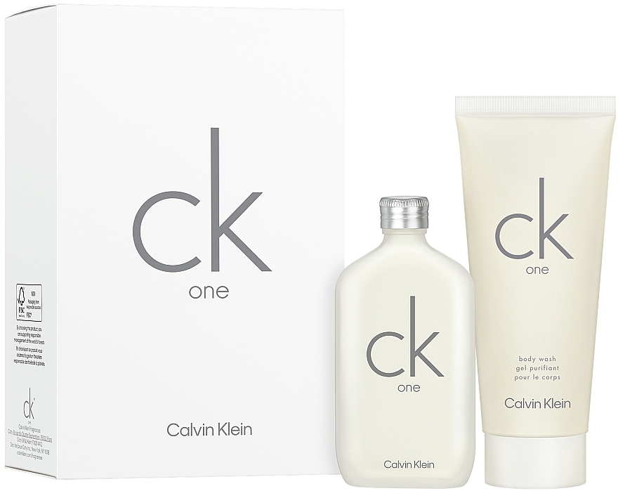 Duftset (Eau de Toilette 50 ml + Duschgel 100 ml) - Calvin Klein CK One  — Bild N2