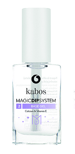 Nagelbase Calcium & Vitamin E - Kabos Magic Dip System Base Gel — Bild N1