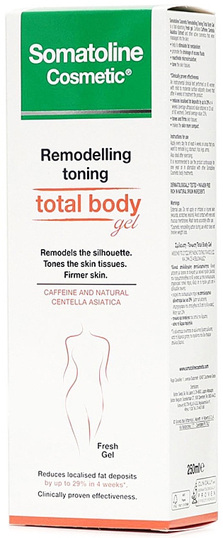 Tonisierendes Körpergel - Somatoline Cosmetic Remodelling & Toning Total Body Gel — Bild N1
