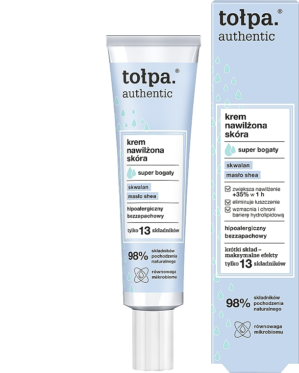 Reichhaltige Gesichtscreme - Tolpa Authentic Super Rich Face Cream — Bild N1