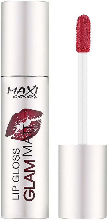 Flüssiger matter Lippenstift - Maxi Color Lip Gloss Glam Matt — Bild N1