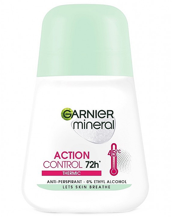 Deo Roll-on Antitranspirant - Garnier Mineral Action Control Thermic 72h Deodorant — Bild N1