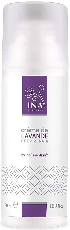 Handcreme mit Bio-Lavendelöl - Ina Essentials Lavender Hand Cream Deep Repair — Bild N1