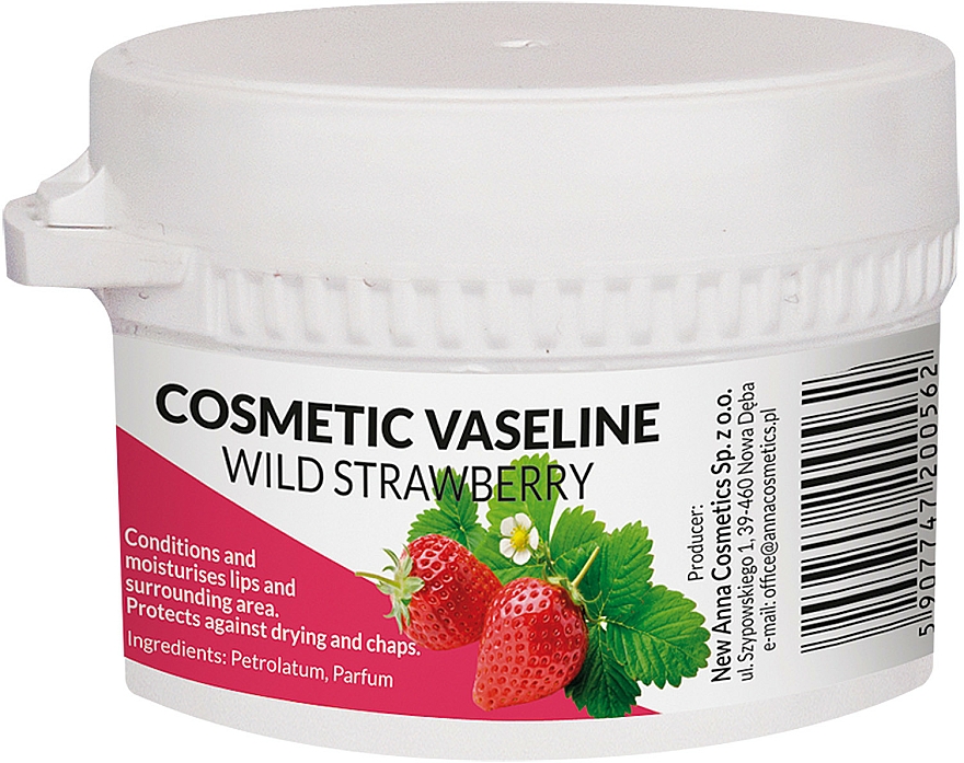 Gesichtscreme Wilde Erdbeere - Pasmedic Cosmetic Vaseline Wild Strawberry — Bild N1