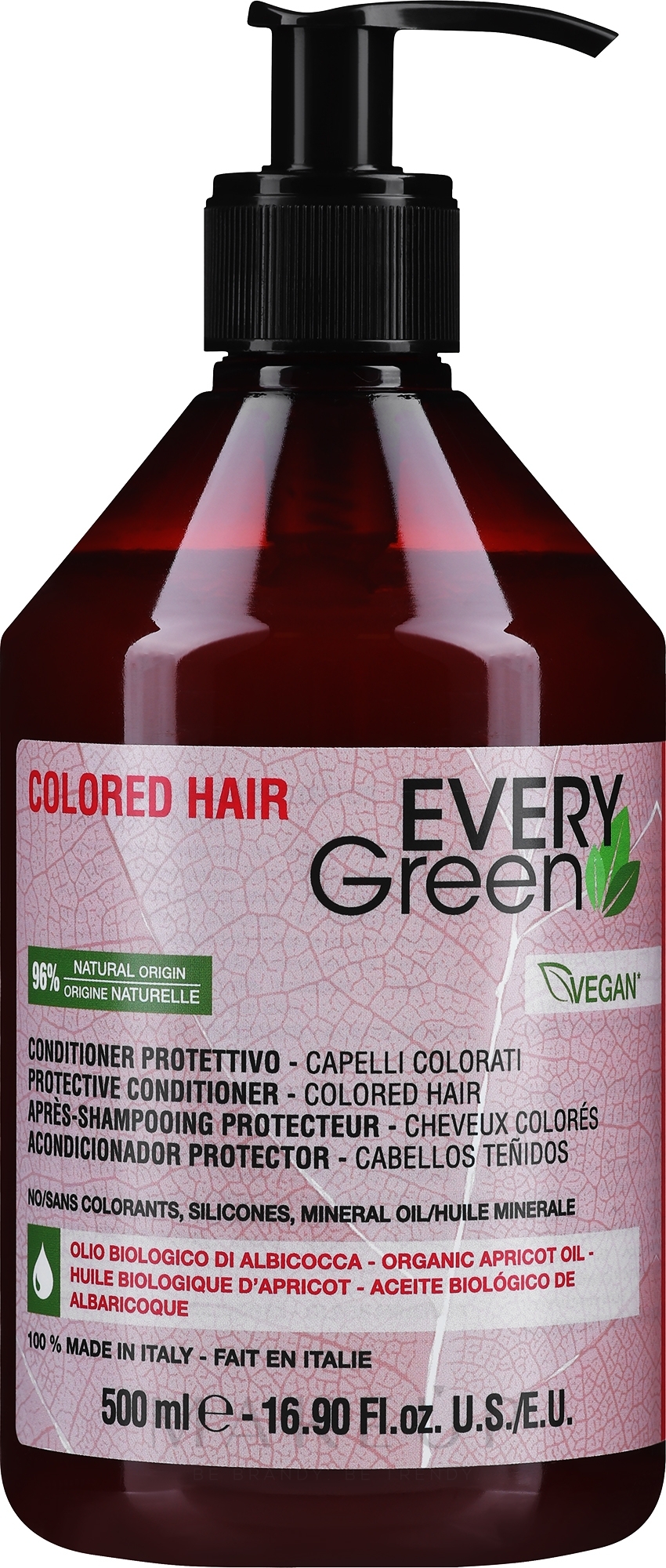 Regenerierende Haarspülung für gefärbtes Haar - EveryGreen Colored Hair Restorative Conditioner — Bild 500 ml