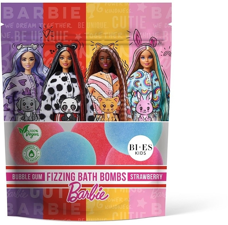 Badebombe - Bi-es Barbie Fizzing Bath Bombs — Bild N1