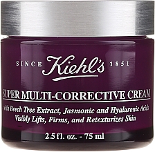 Düfte, Parfümerie und Kosmetik Korrigierende Gesichtscreme mit Jasmon- und Hyaluronsäure - Kiehl's Super Multi-Corrective Cream