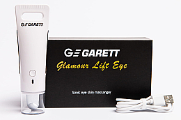 Düfte, Parfümerie und Kosmetik Ultraschall-Massagegerät für die Augenpartie - Garett Beauty Lift Eye White