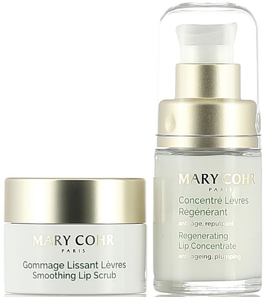 Pflegeset für Männer - Mary Cohr New Youth Lip Care (lip/scrub/7ml + lip/concen/10ml) — Bild N1