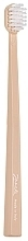 Zahnbürste mittel Pastell-Aprikose - Janeke Orange Pastel Toothbrush — Bild N1