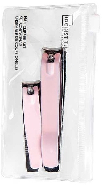 Set rosa - IDC Institute Nail Clipper Set (n/clipper/2pcs) — Bild N1