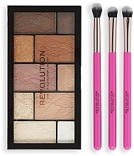 Make-up Set 4 St. - Makeup Revolution Shimmer Glam Eye Set — Bild N1