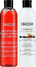 Haar- und Körperpflegeset - BingoSpa (Duschgel 300ml + Shampoo mit 5 Kräuter 300ml) — Bild N2