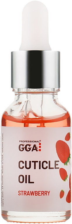 Nagelhautöl Erdbeere - GGA Professional Cuticle Oil — Bild N1