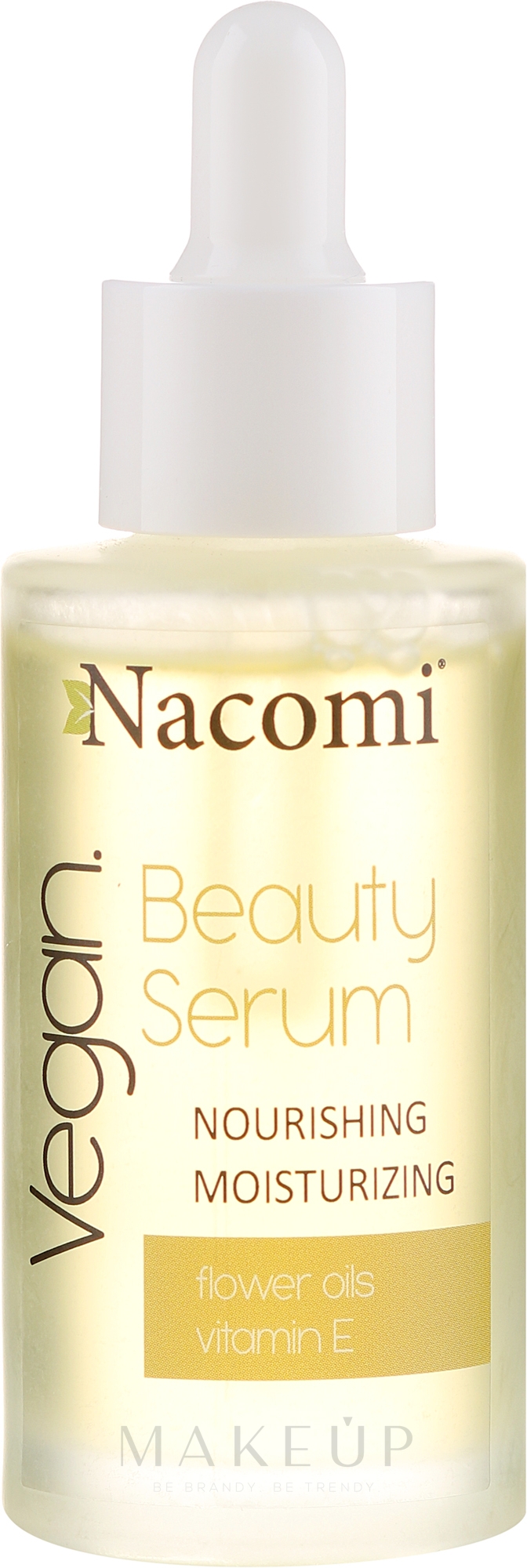 Nährendes und feuchtigkeitsspendendes Gesichtsserum mit Vitamin E - Nacomi Beauty Serum Nourishing & Moisturizing Serum — Bild 40 ml
