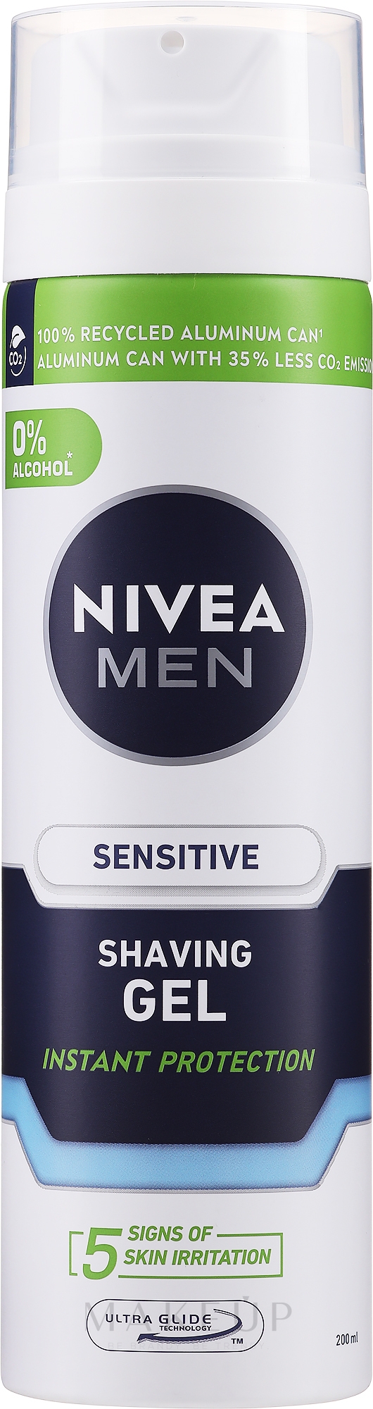 Rasiergel - NIVEA Sensitive Shaving Gel — Bild 200 ml