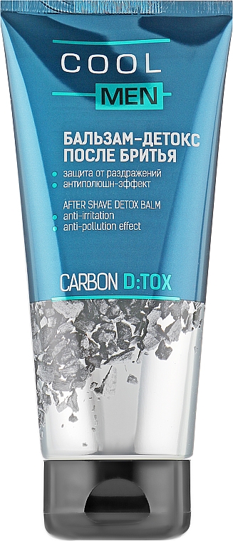 Entgiftender After Shave Balsam - Cool Men Detox Carbon — Bild N1