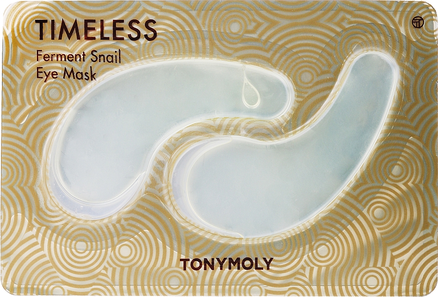 Hydrogel-Augenpatches mit Schneckenschleimfiltrat - Tony Moly Timeless Ferment Snail Eye Mask — Bild N1