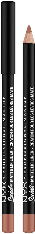 Lippenkonturenstift matt - NYX Professional Makeup Suede Matte Lip Liner  — Bild N1