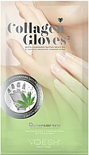 Düfte, Parfümerie und Kosmetik Handschuhmaske mit Kollagen und Hanföl - Voesh Collagen Gloves With Hemp Oil