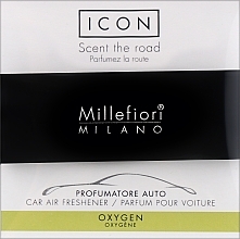 Düfte, Parfümerie und Kosmetik Auto-Lufterfrischer Klassisch Sauerstoff - Millefiori Milano Icon Car Classic Fragrance Oxygen