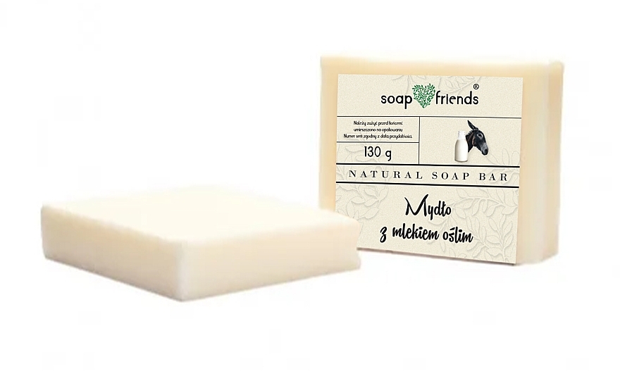 Natürliche Körper- und Gesichtsseife mit Eselsmilch - Soap&Friends  — Bild N1