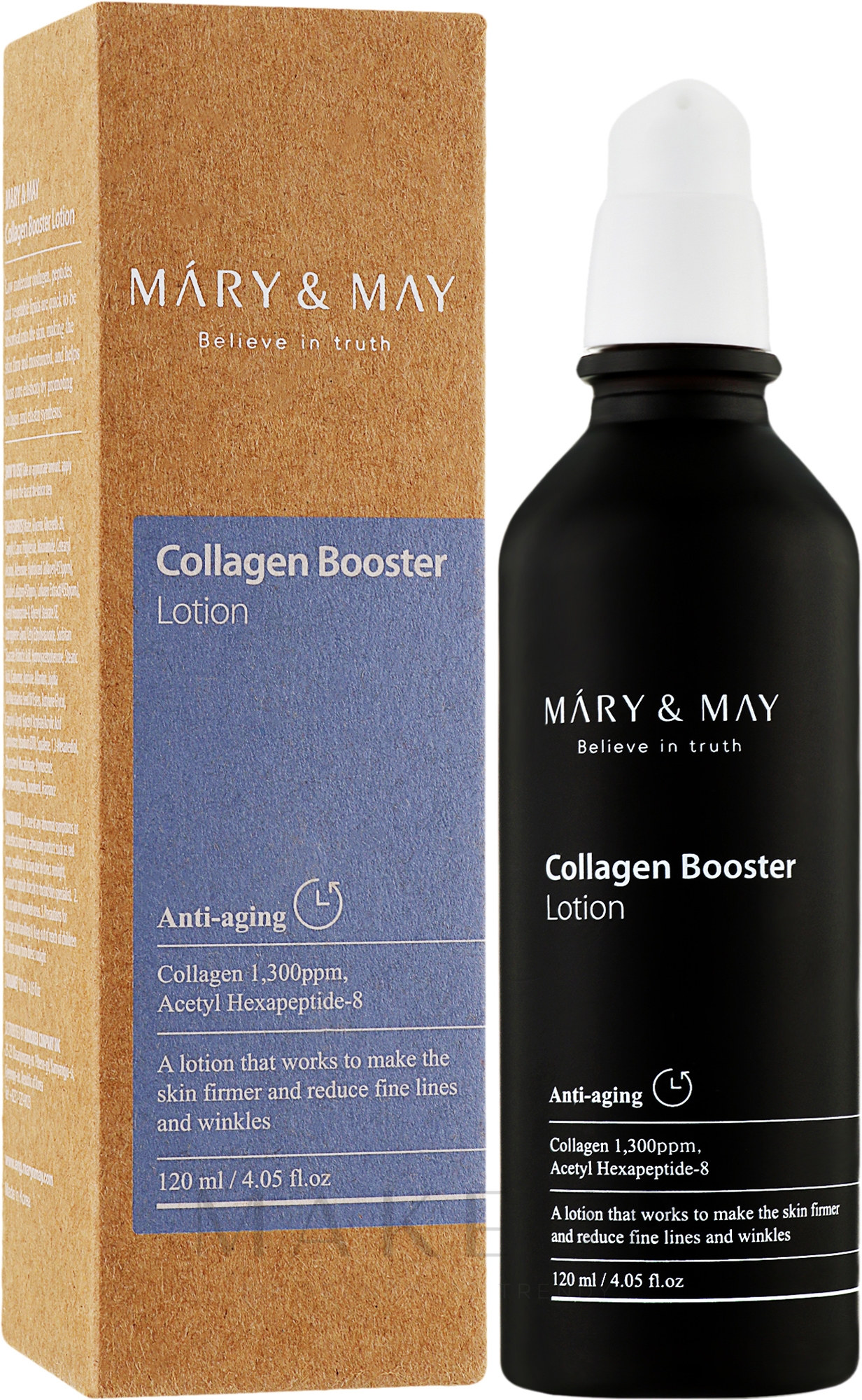 Gesichtslotion mit Kollagen - Mary & May Collagen Booster Lotion — Bild 120 ml