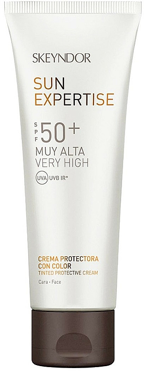 Tönungscreme für das Gesicht mit Sonnenschutz SPF 50+ - Skeyndor Sun Expertise Tinted Protective Cream SPF50+ — Bild N1