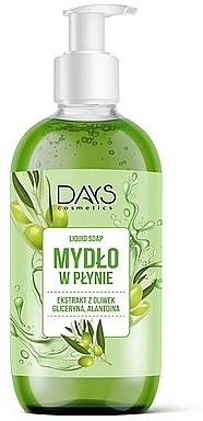 Flüssigseife mit Olivenextrakt  - Days Cosmetics Liquid Soap  — Bild N1